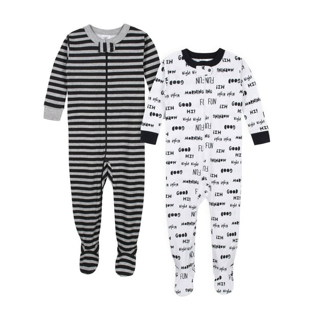 Gerber Baby Boys 2-Pack Footed Pajamas